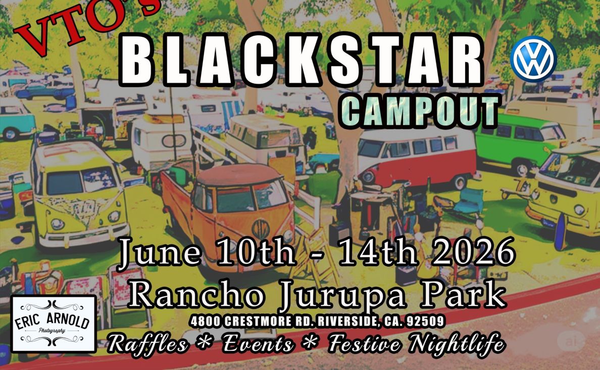Blackstar VW Campout partial flyer June 2026